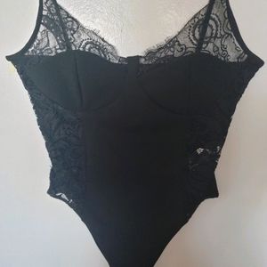 Lace Black Bodysuit
